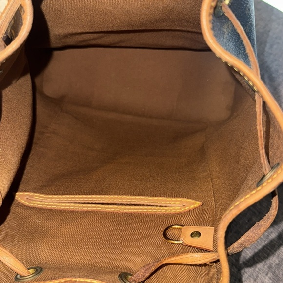 Vtg Louis Vuitton Montsouris MM Monogram Vintage Backpack 90s cute retro - Picture 14 of 16